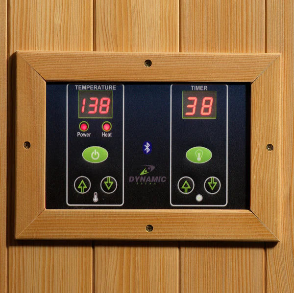 Dynamic Gracia 1-2-Person Low EMF (Under 8MG) FAR Infrared Sauna