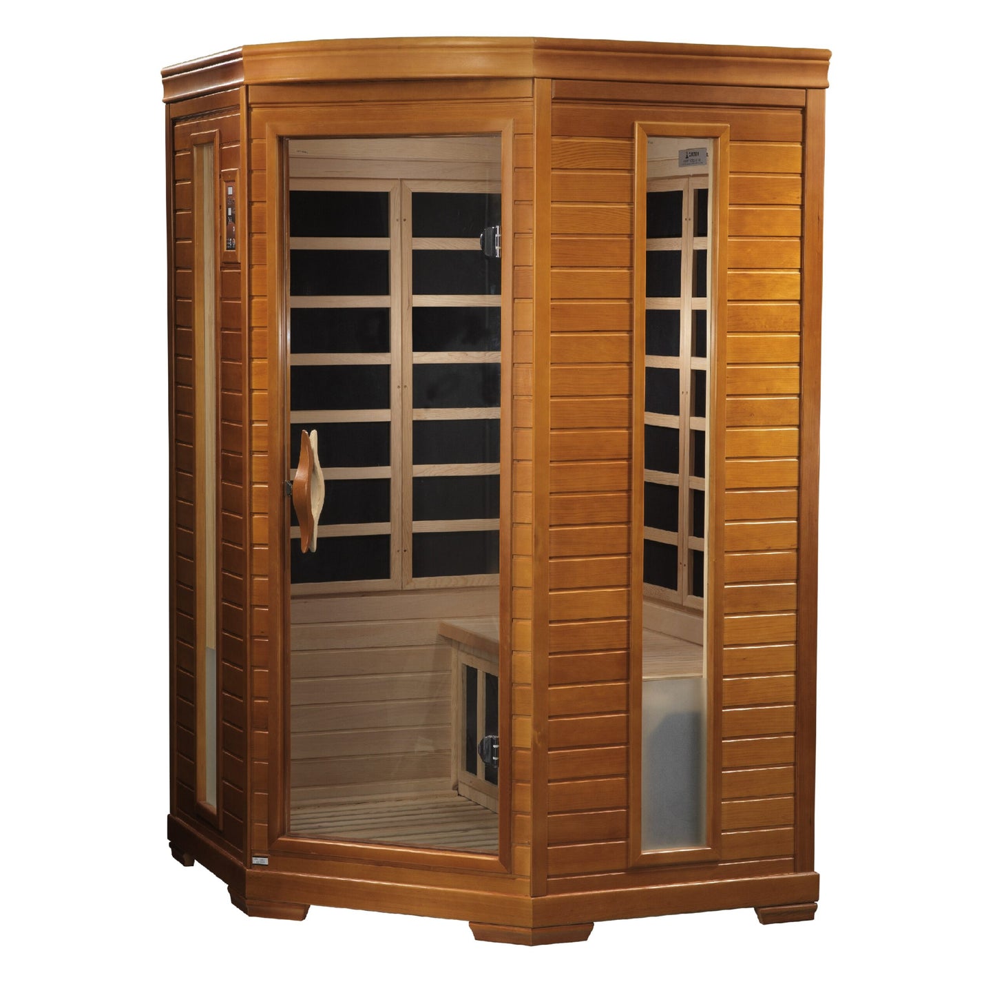 Dynamic Heming 2-Person Corner Low EMF (Under 8MG) FAR Infrared Sauna