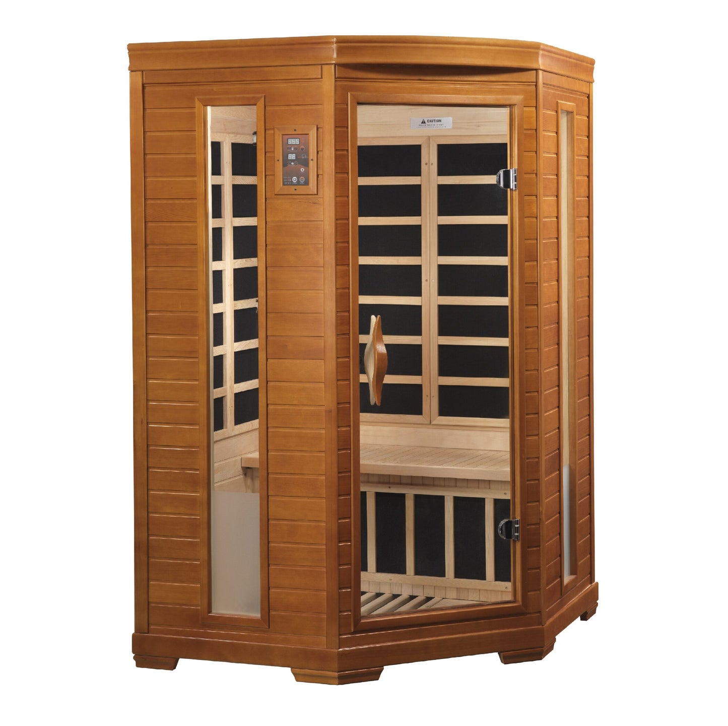 Dynamic Heming 2-Person Corner Low EMF (Under 8MG) FAR Infrared Sauna