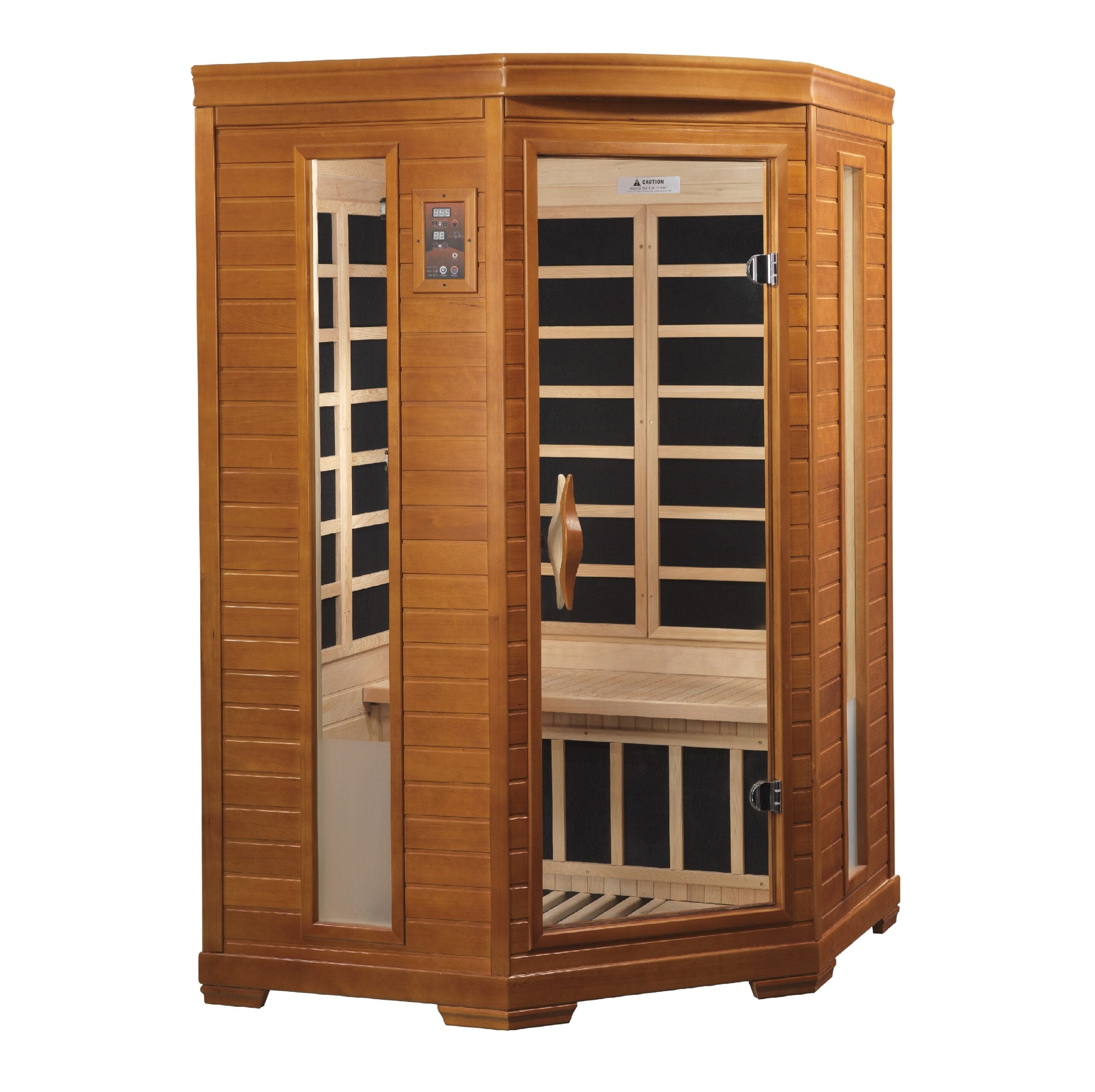 Dynamic Heming Elite 2-person Corner Ultra Low EMF (Under 3MG) FAR Infrared Sauna