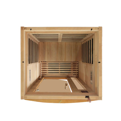 Dynamic Barcelona 1-2-Person Low EMF (Under 8MG) FAR Infrared Sauna