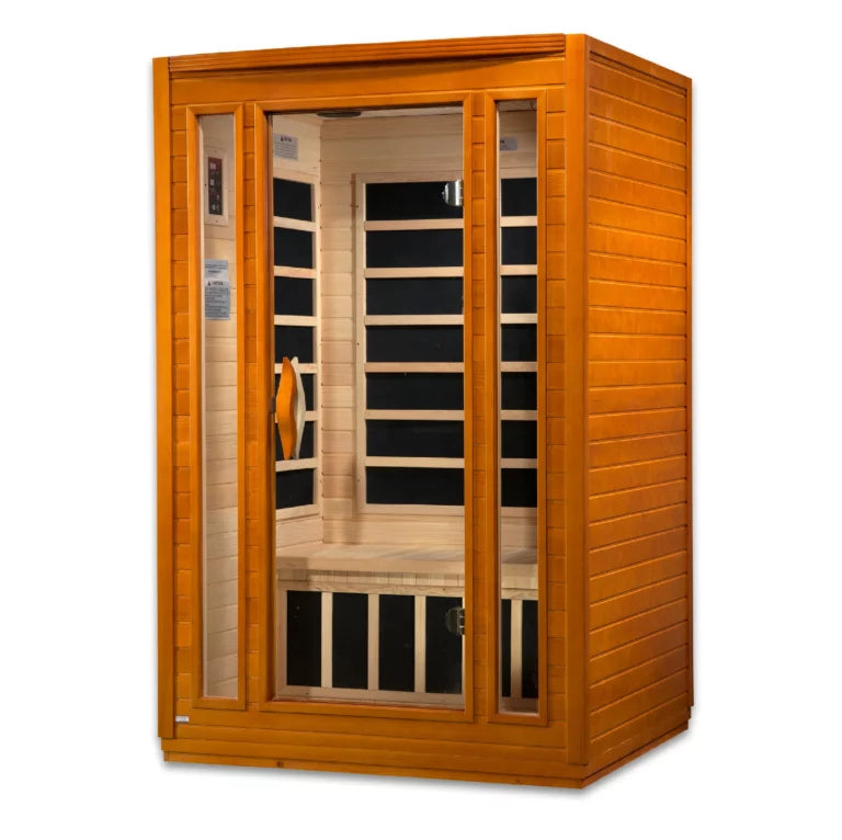 Dynamic San Marino Elite 2-Person Ultra Low EMF (Under 3MG) FAR Infrared Sauna