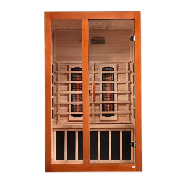 Dynamic Santiago 2-Person Full Spectrum Near Zero EMF (Under 2MG) FAR Infrared Sauna