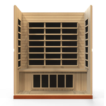 Dynamic Bergamo 4-Person Low EMF (Under 8MG) FAR Infrared Sauna