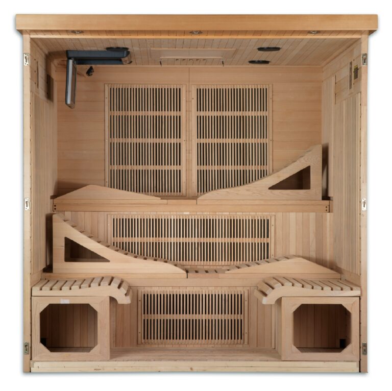 Dynamic Monaco 6-Person Ultra Low EMF (Under 3MG) FAR Infrared Sauna