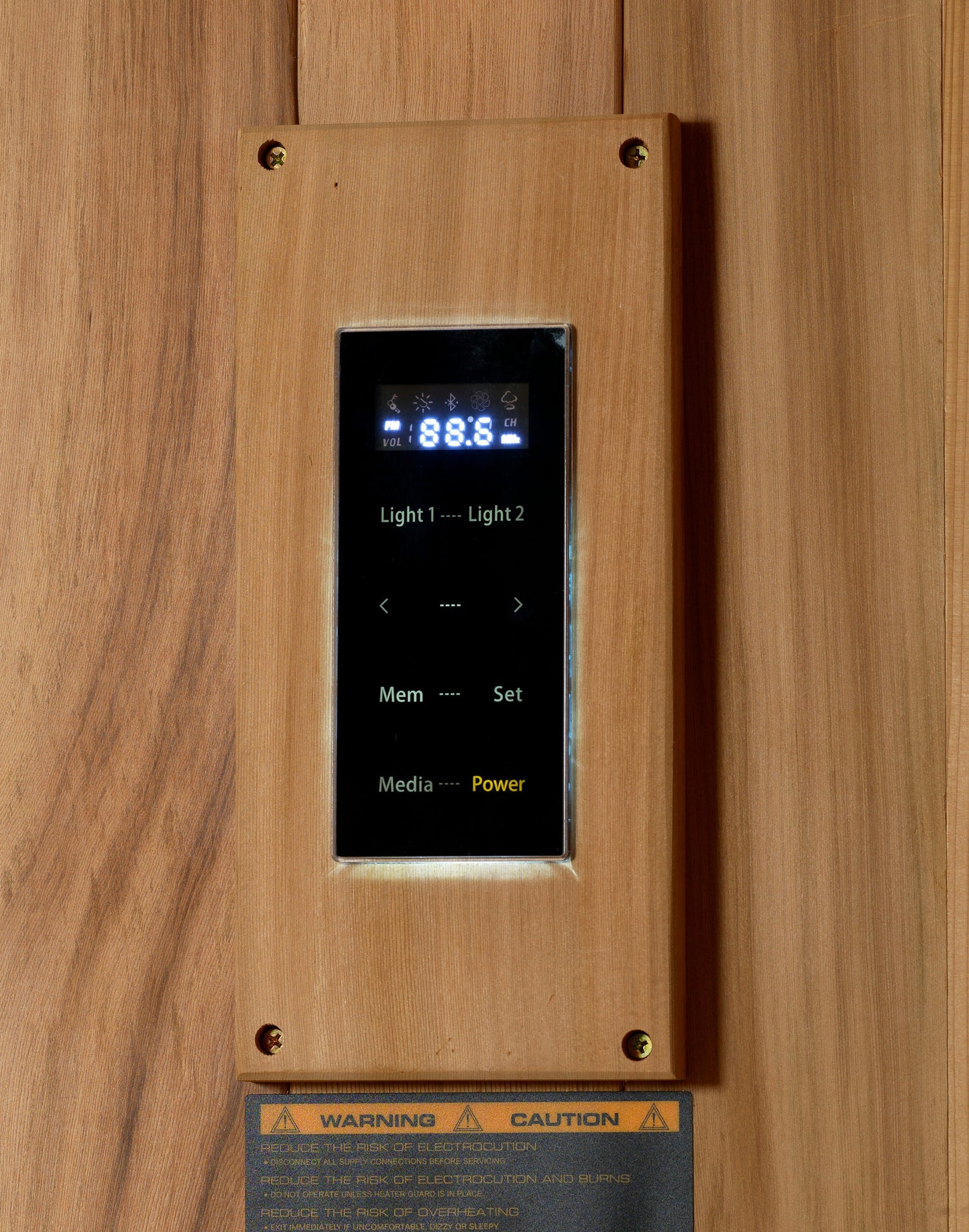 Golden Designs Copenhagen 3 Person Traditional Sauna