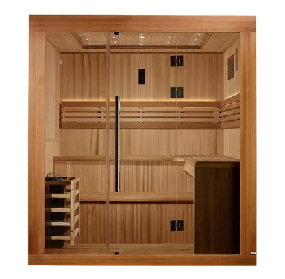 Golden Designs Osla 6 Person Traditional Sauna