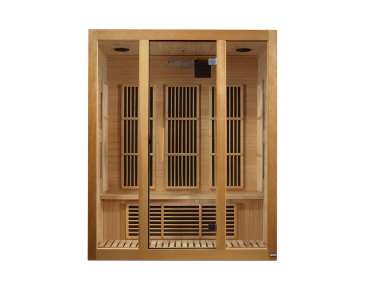 Maxxus Bellevue 3-Person Near Zero EMF (Under 2MG) FAR Infrared Sauna