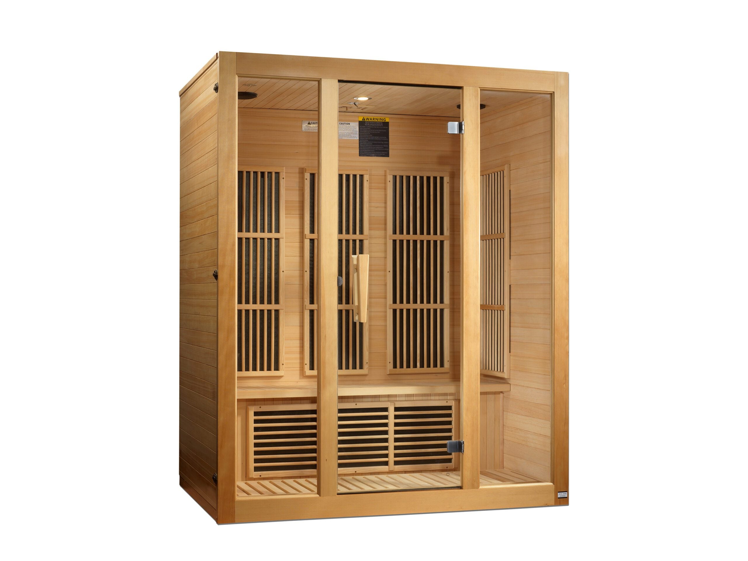 Maxxus Bellevue 3-Person Low EMF (Under 8MG) FAR Infrared Sauna