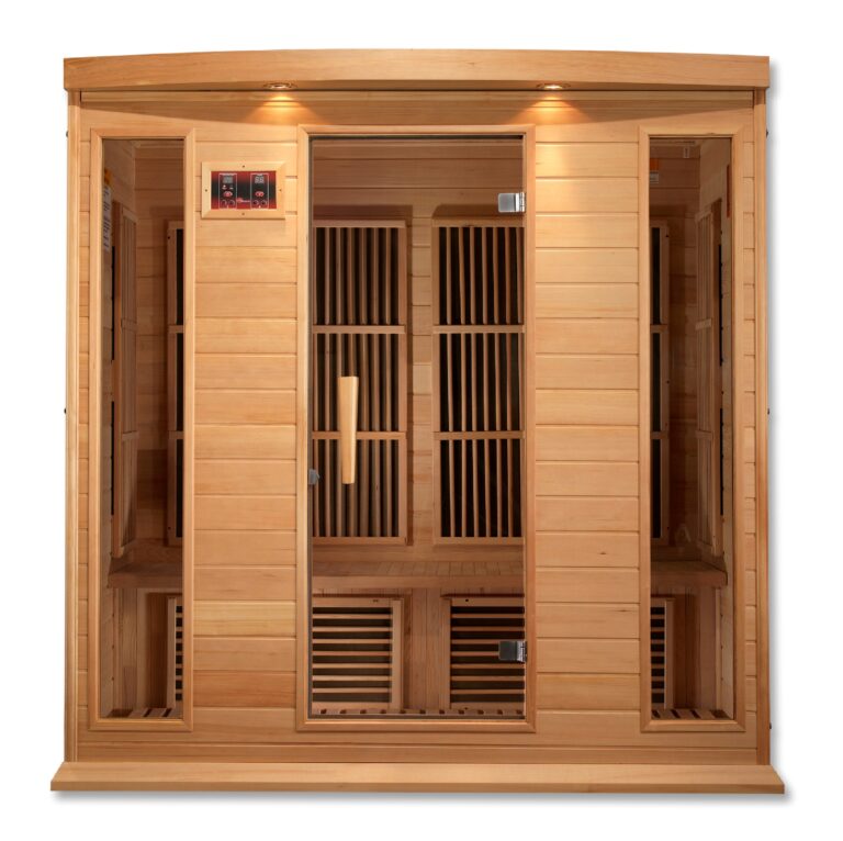 Maxxus 4-Person Near Zero EMF (Under 2MG) FAR Infrared Sauna