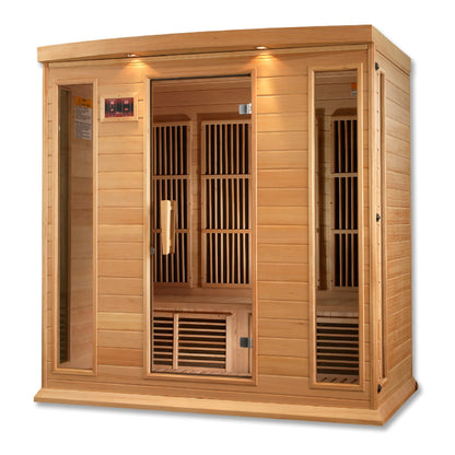 Maxxus 4-Person Near Zero EMF (Under 2MG) FAR Infrared Sauna