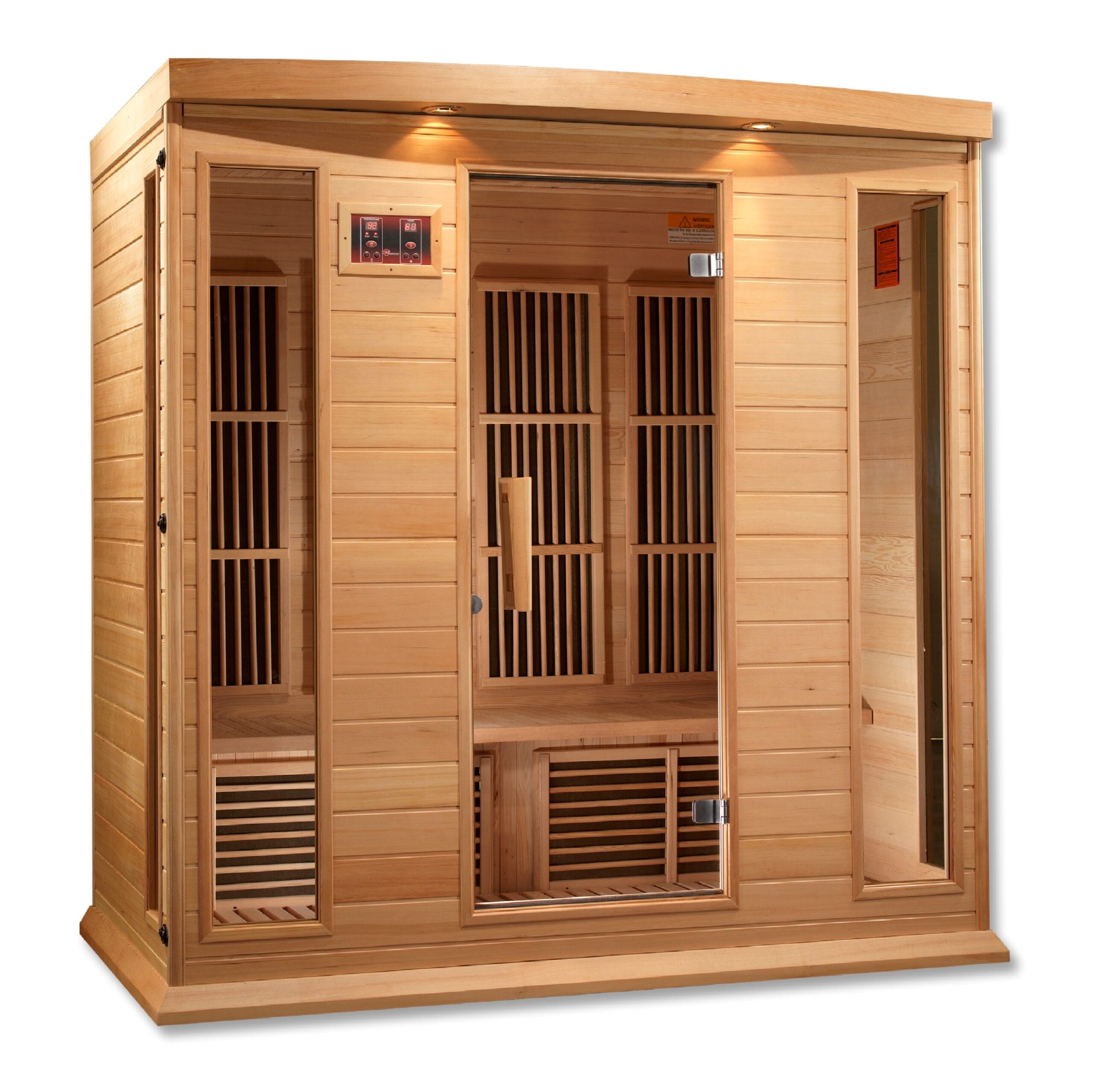 Maxxus 4-Person Low EMF (Under 8MG) FAR Infrared Sauna